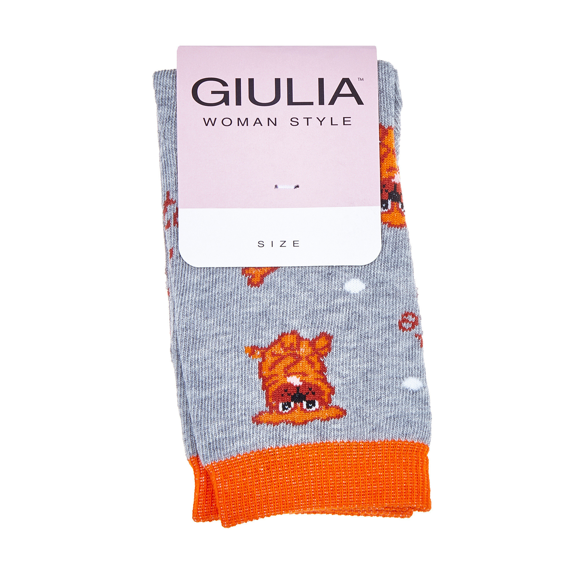 

Шкарпетки жіночі Giulia WS3M-048 Light Grey Melange, розмір 36-38
