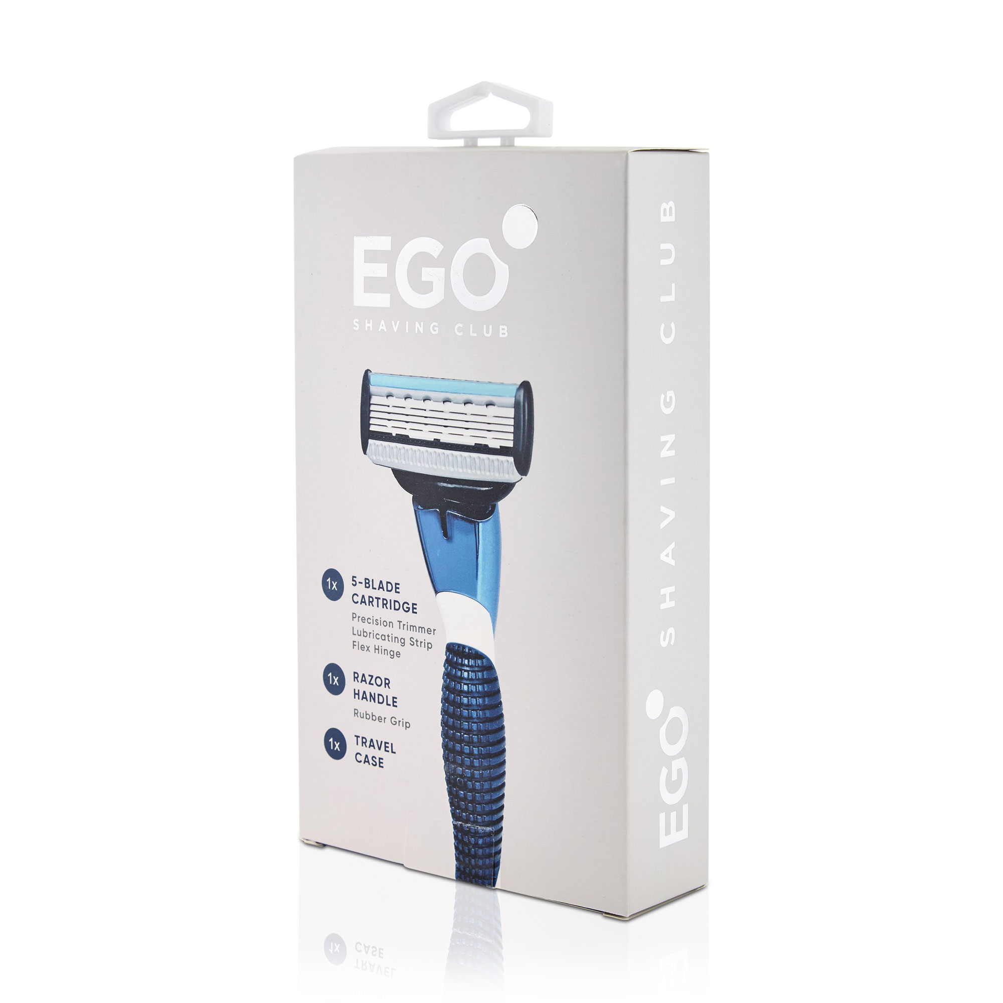Бритвена система Ego Shaving Club Starter (бритва 1 шт + картридж з тримерами, тревел кейс 1 шт)
