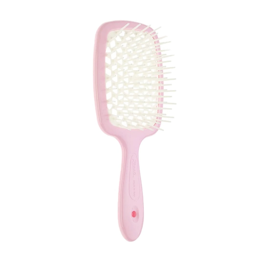 

Щітка для волосся Janeke Superbrush 1830 The Original Italian Patent Рожево-біла