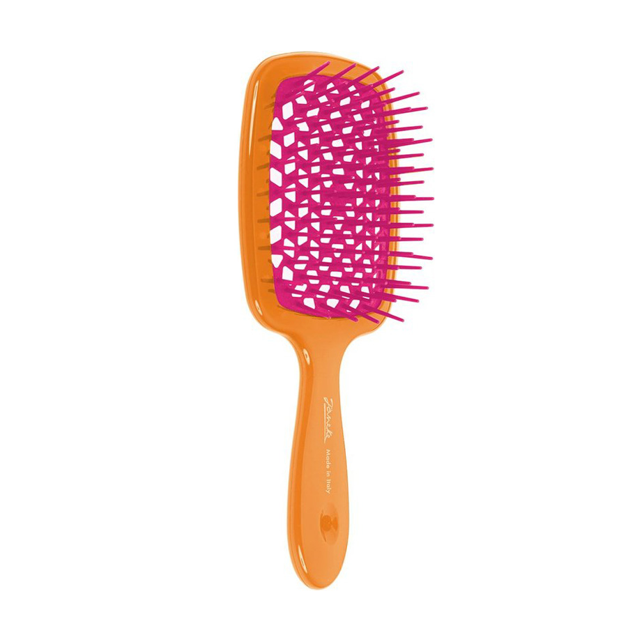 

Гребінець для волосся Janeke Superbrush 1830 the Original Italian Patent Помаранчевий та рожевий
