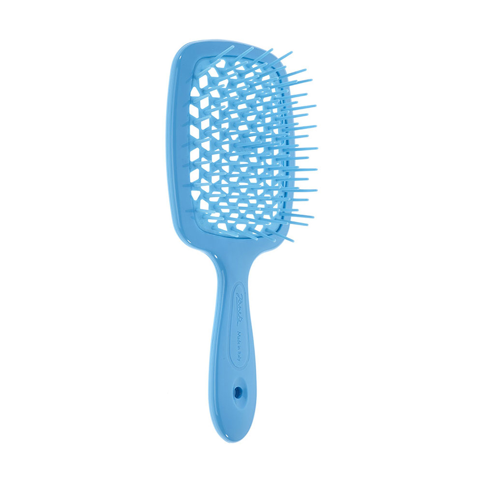

Щітка для волосся Janeke Superbrush 1830 The Original Italian Patent Неоново-синя