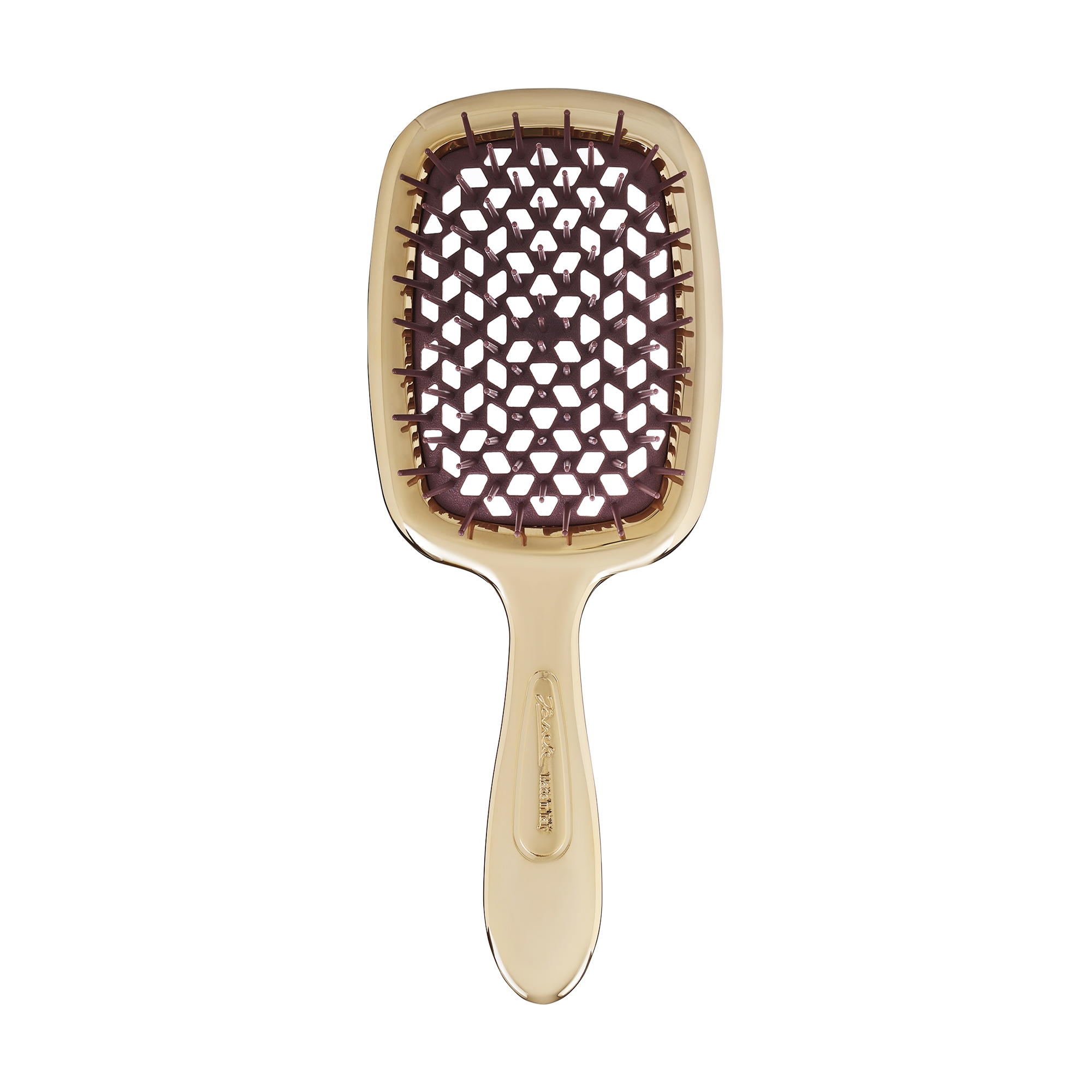 

Гребінець для волосся Janeke Superbrush 1830 the Original Italian Patent Золото-коричневий