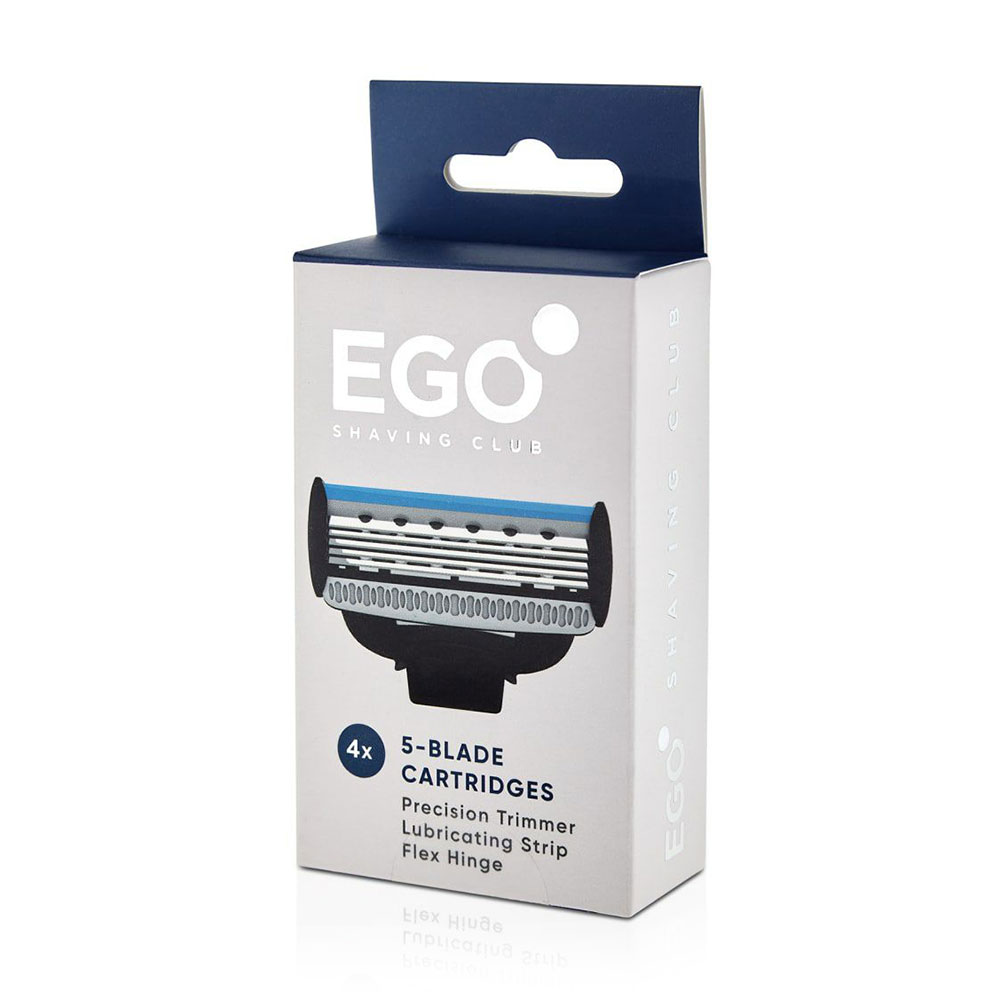 Змінні картриджі для гоління EGO SHAVING CLUB, 4 шт