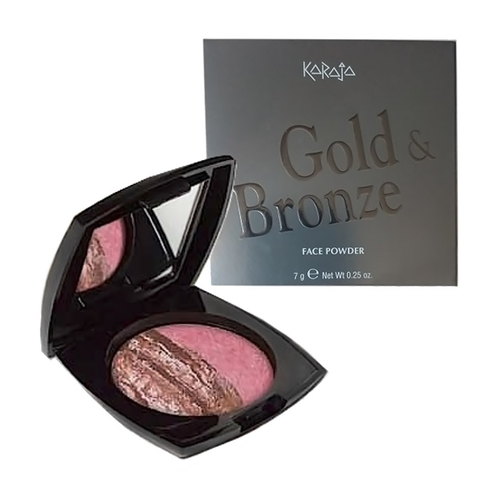 

Уцінка! Пудра-рум'яна Karaja Gold & Bronze 34, 7 г