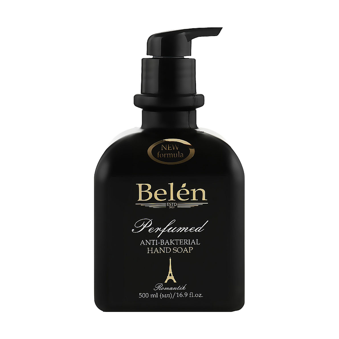 

Уцінка! Парфумоване рідке мило Belen Романтик, антибактеріальне, 500 мл