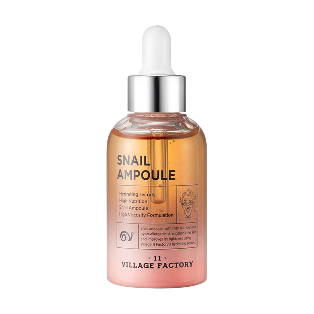 

Сироватка для обличчя Village 11 Factory Snail Ampoule з муцином равлика, 50 мл