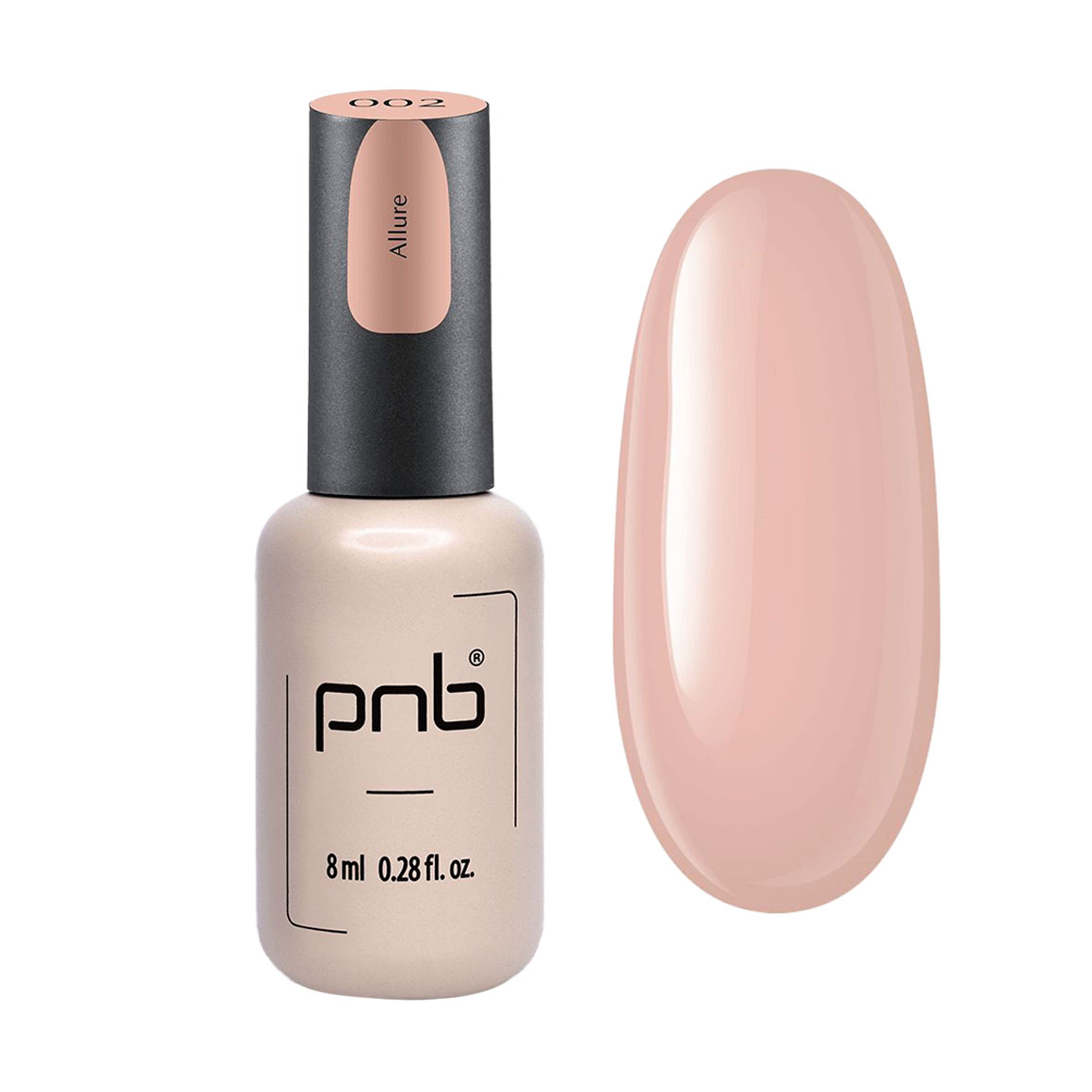 

Уцінка! Гель-лак для нігтів PNB Gel Polish UV/LED 002 Allure, 8 мл