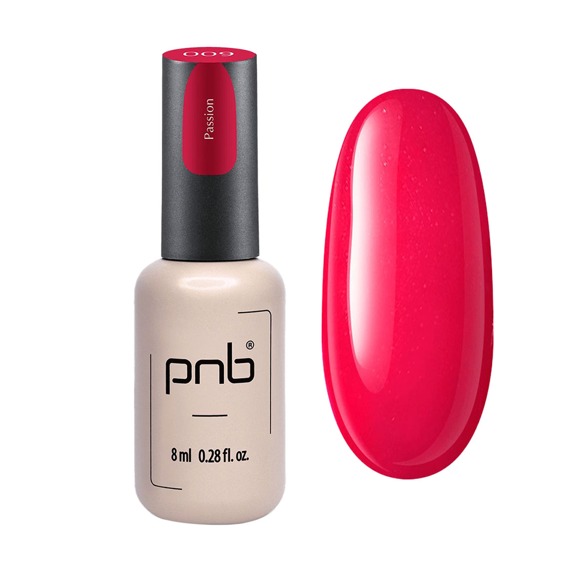 

Уцінка! Гель-лак для нігтів PNB Gel Polish UV/LED 009 Passion, 8 мл