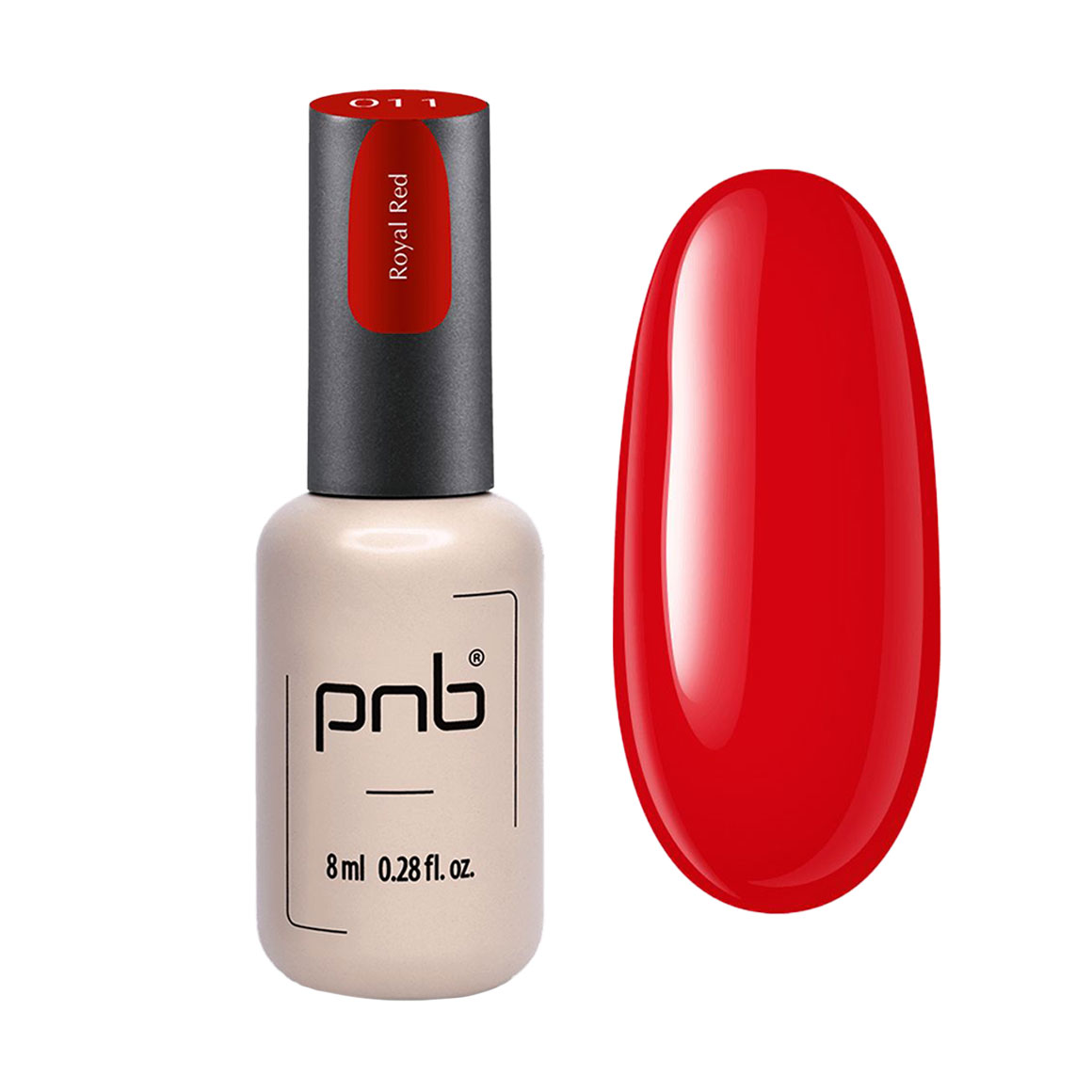 

Уцінка! Гель-лак для нігтів PNB Gel Polish UV/LED 011 Royal Red, 8 мл