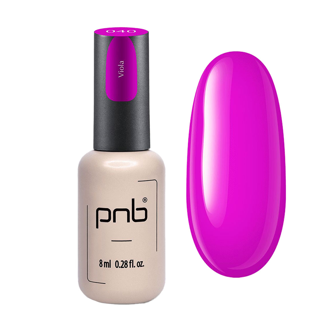 

Уцінка! Гель-лак для нігтів PNB Gel Polish UV/LED 040 Viola, 8 мл