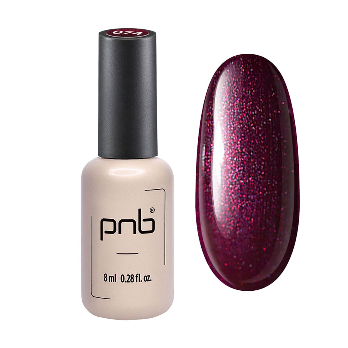 

Уцінка! Гель-лак для нігтів PNB Gel Polish UV/LED 074 Samba, 8 мл