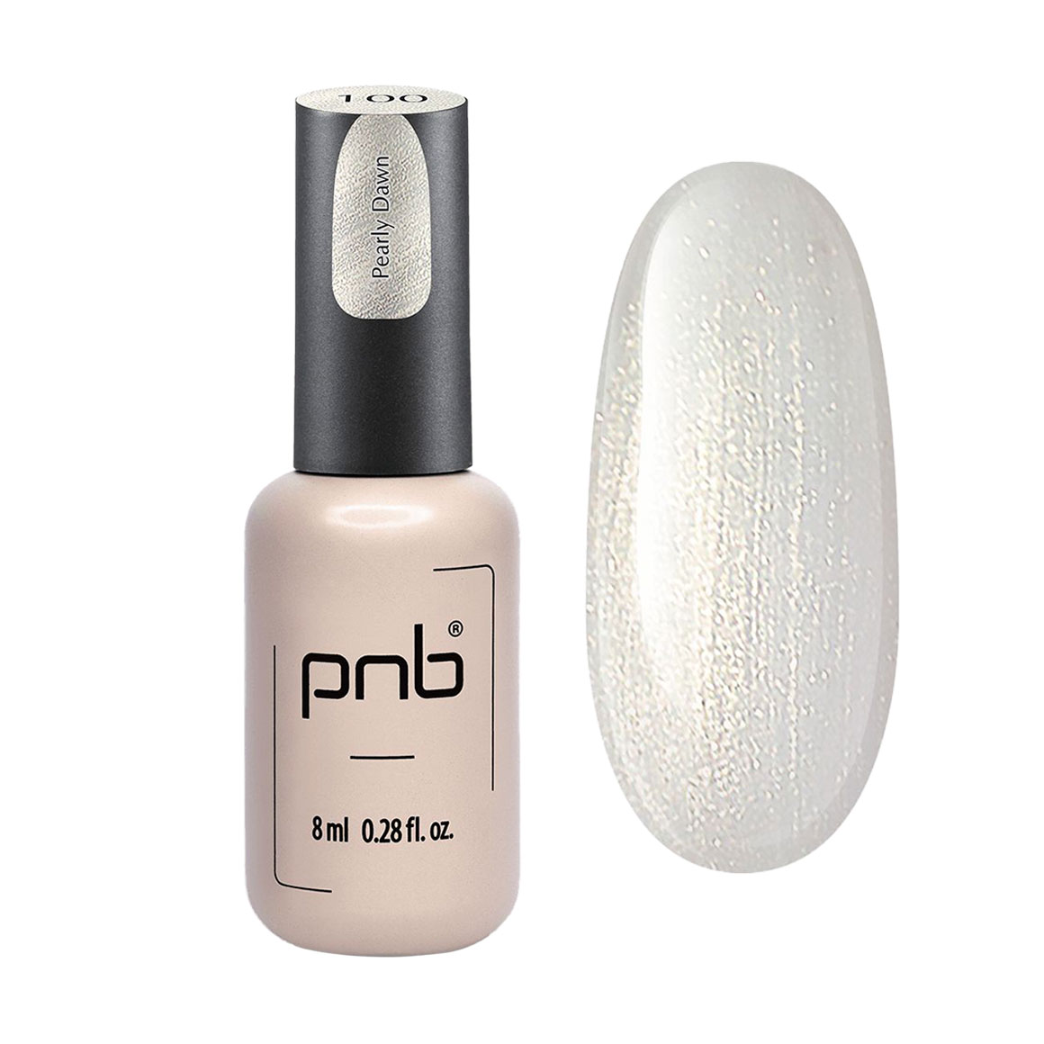 

Уцінка! Гель-лак для нігтів PNB Gel Polish UV/LED 100 Pearly Down, 8 мл
