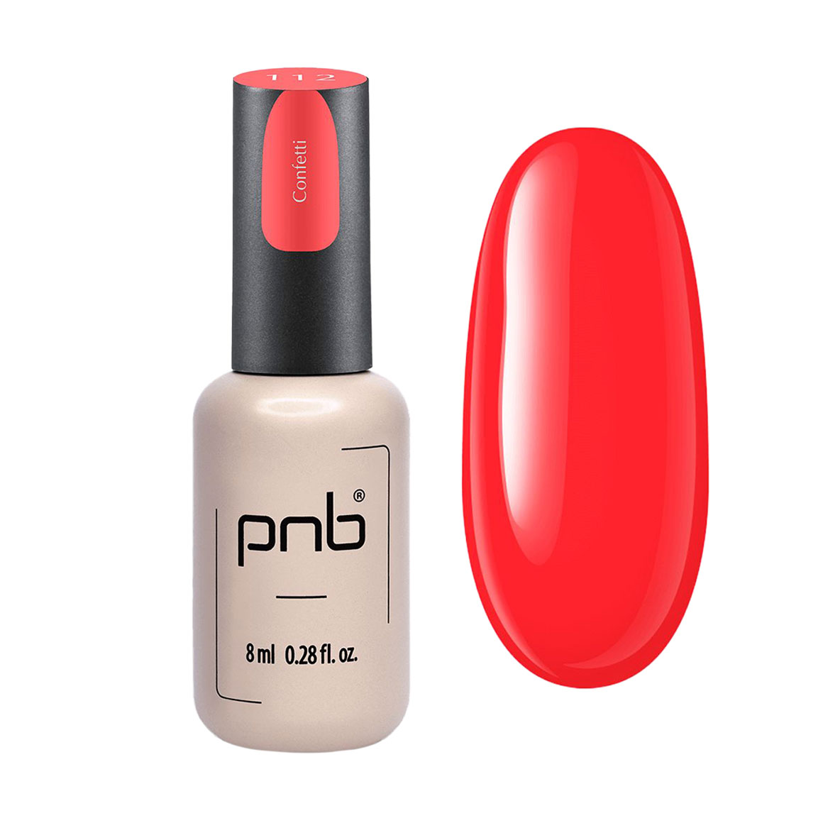 

Уцінка! Гель-лак для нігтів PNB Gel Polish UV/LED 112 Confetti, 8 мл