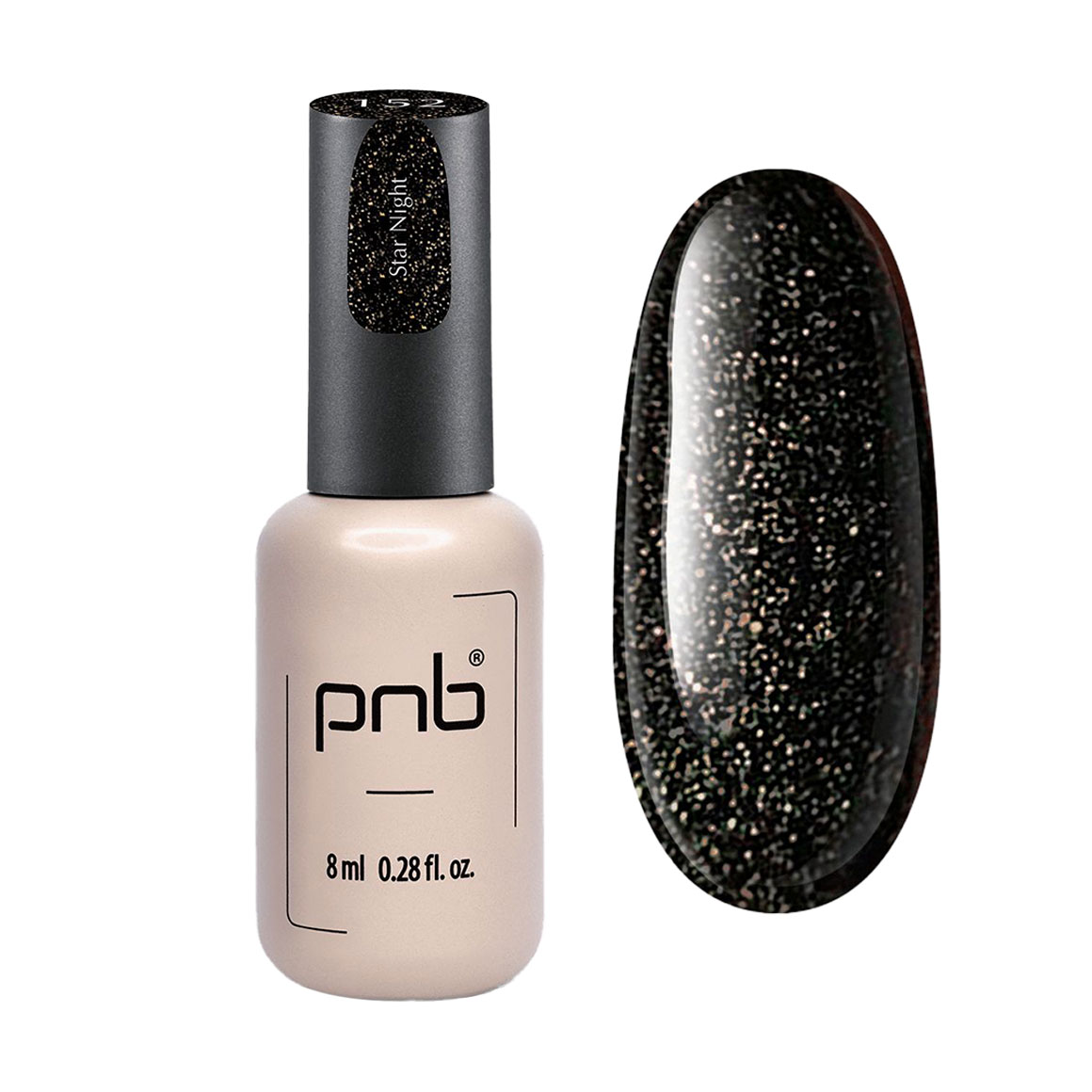 

Уцінка! Гель-лак для нігтів PNB Gel Polish UV/LED 152 Star Night, 8 мл