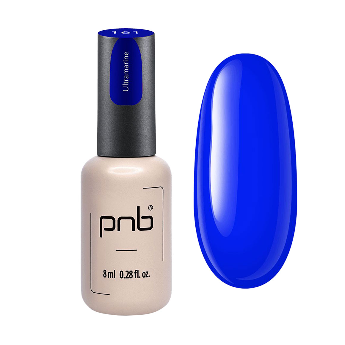 

Гель-лак для нігтів PNB Gel Polish UV/LED 161 Ultramarine, 8 мл