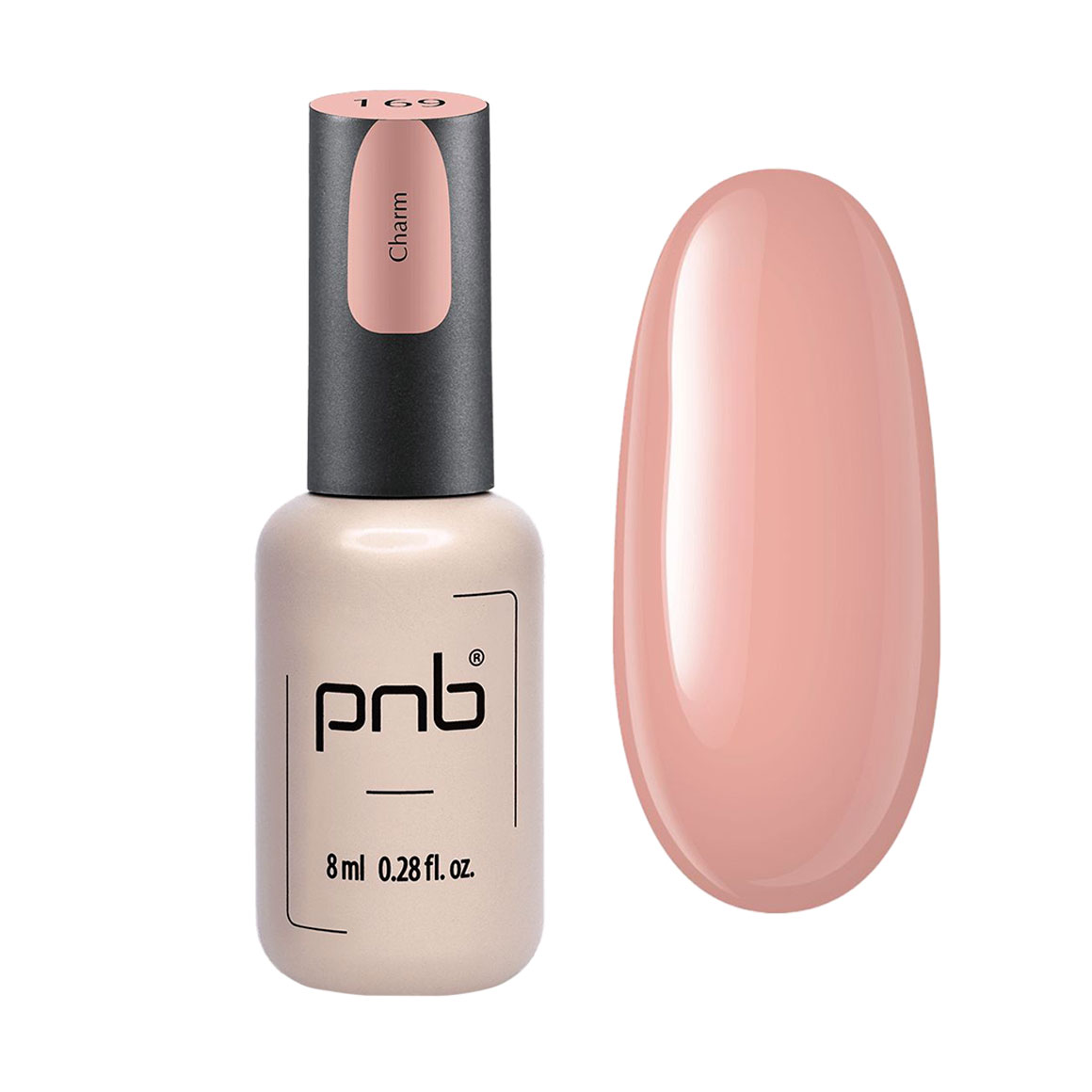 

Гель-лак для нігтів PNB Gel Polish UV/LED 169 Charm, 8 мл