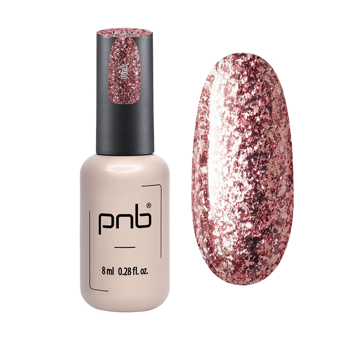 

Гель-лак для нігтів PNB Gel Polish UV/LED 186 Star Way, Pink, 8 мл