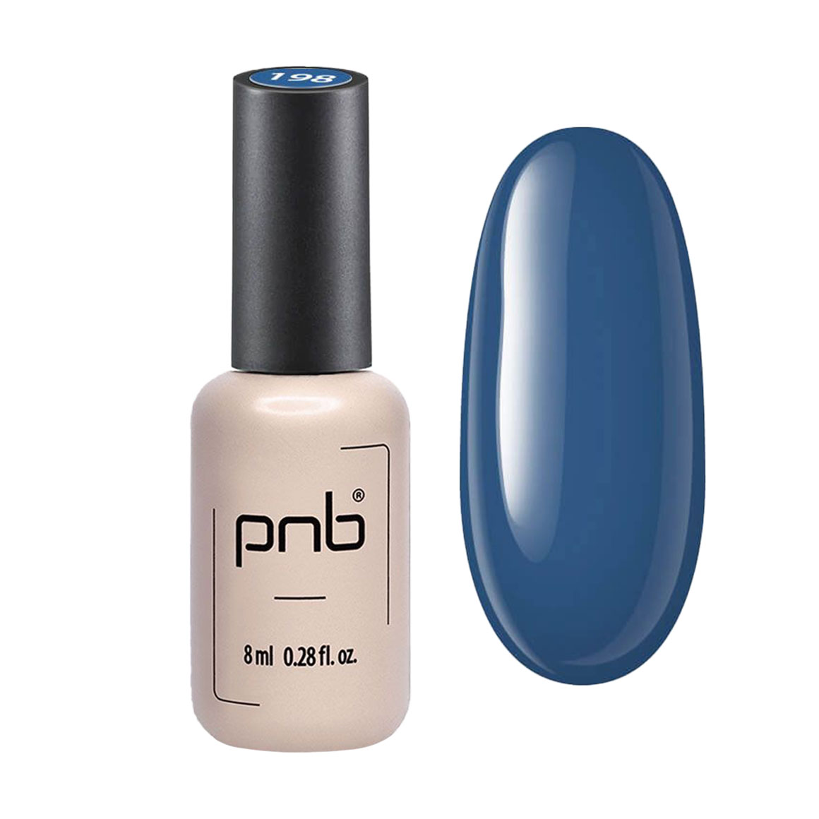 

Уцінка! Гель-лак для нігтів PNB Gel Polish UV/LED 198 Megapolis, 8 мл