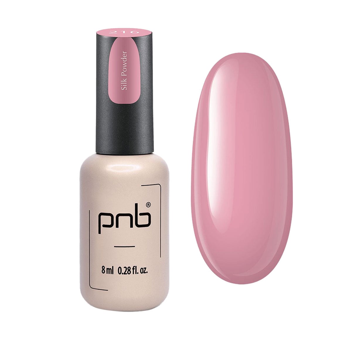 

Уцінка! Гель-лак для нігтів PNB Gel Polish UV/LED 216 Silk Powder, 8 мл