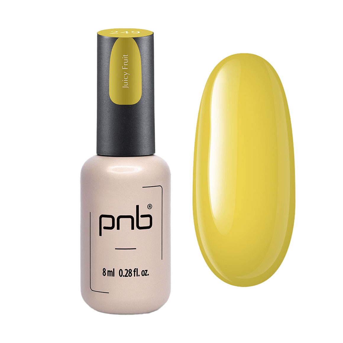 

Уцінка! Гель-лак для нігтів PNB Gel Polish UV/LED 249 Juicy Fruit, 8 мл