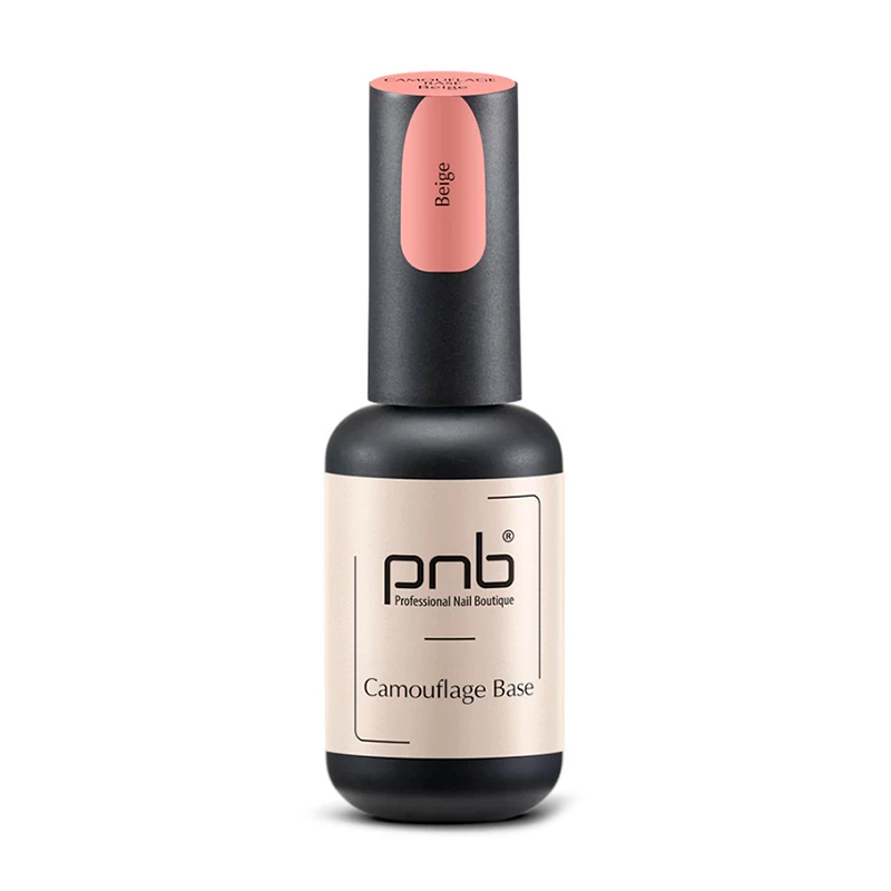 

Камуфлювальна каучукова база для гель-лаку PNB UV/LED Camouflage Base Beige, 8 мл