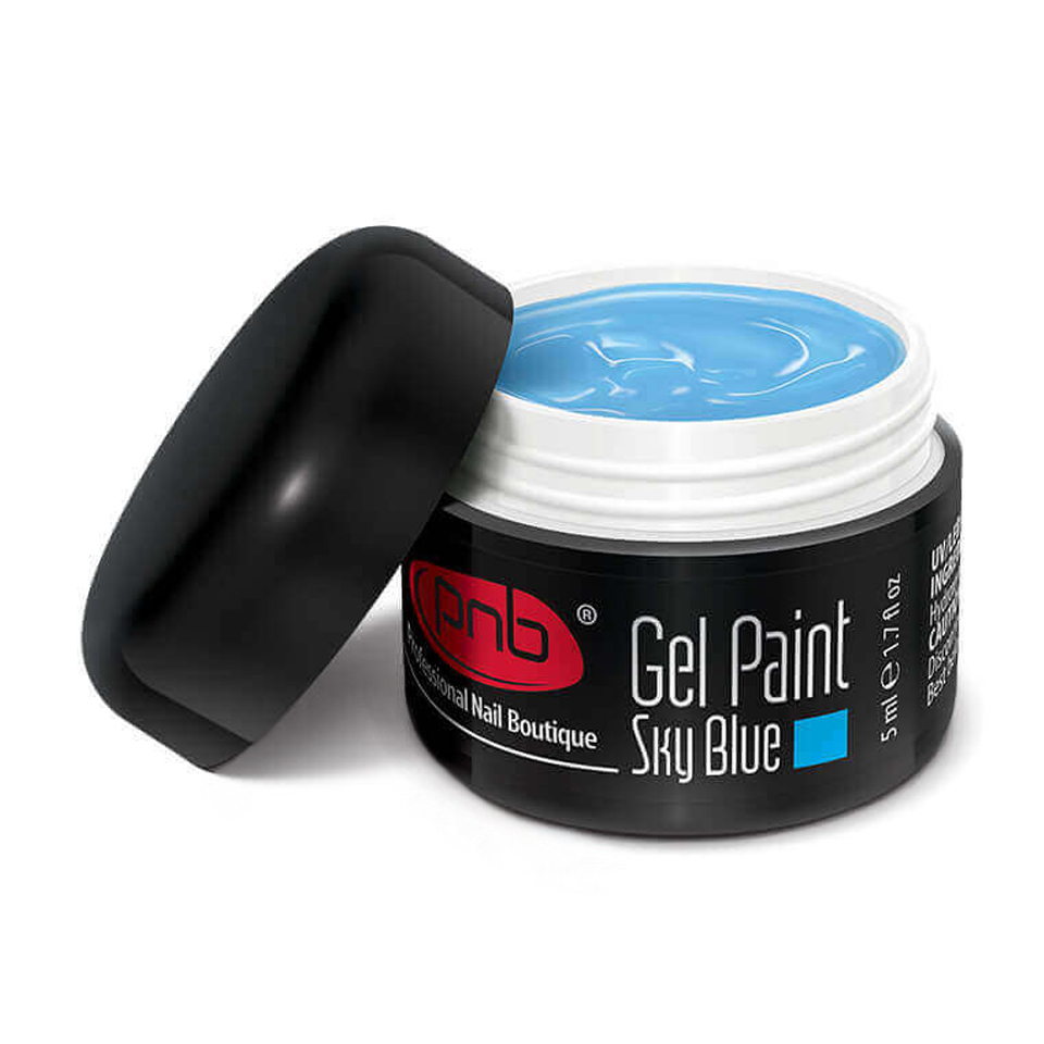 

Уцінка! Гель-фарба для дизайну нігтів PNB UV/LED Gel Paint 11 Sky Blue, 5 мл