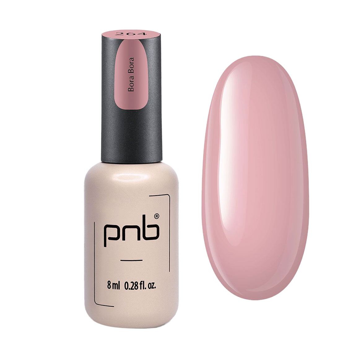 

Уцінка! Гель-лак для нігтів PNB Gel Polish UV/LED 264 Bora Bora, 8 мл