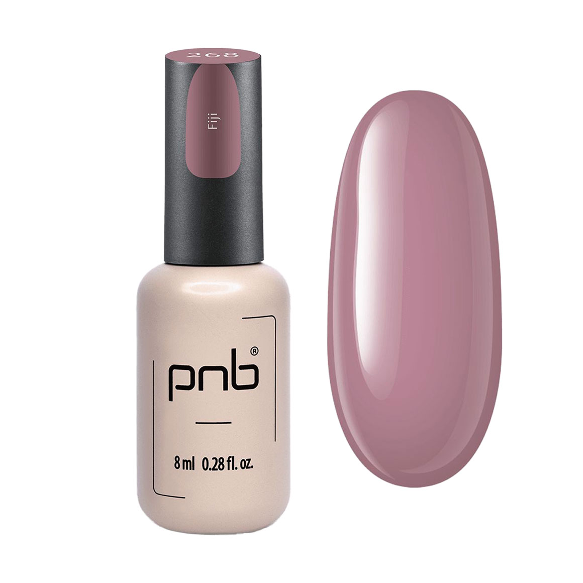 Уцінка! Гель-лак для нігтів PNB Gel Polish UV/LED 268 Fiji, 8 мл
