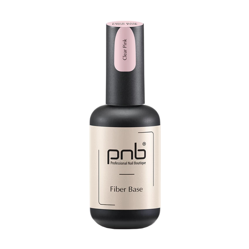 

Уцінка! База з нейлоновими волокнами для гель-лаку PNB UV/LED Fiber Base Clear Pink, 17 мл