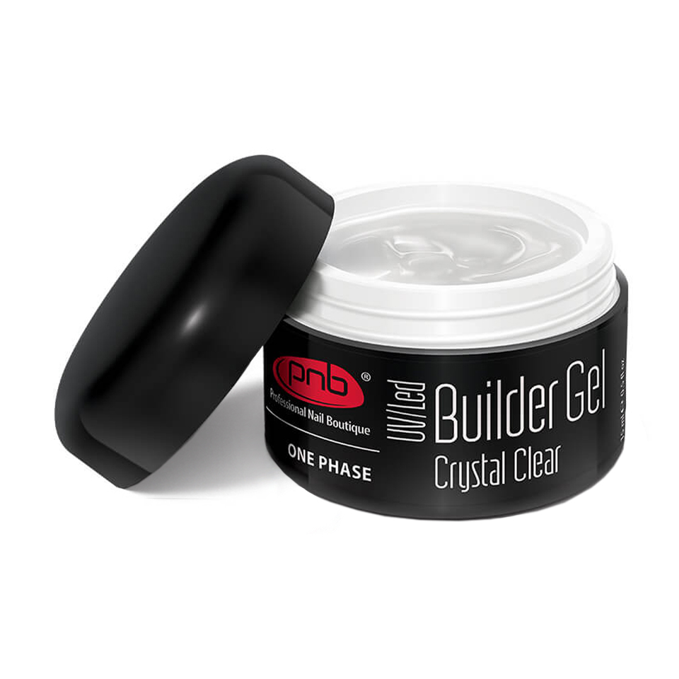 

Уцінка! Однофазний моделювальний гель для нігтів PNB UV/LED One Phase Builder Gel Сrystal Clear прозорий, 50 мл