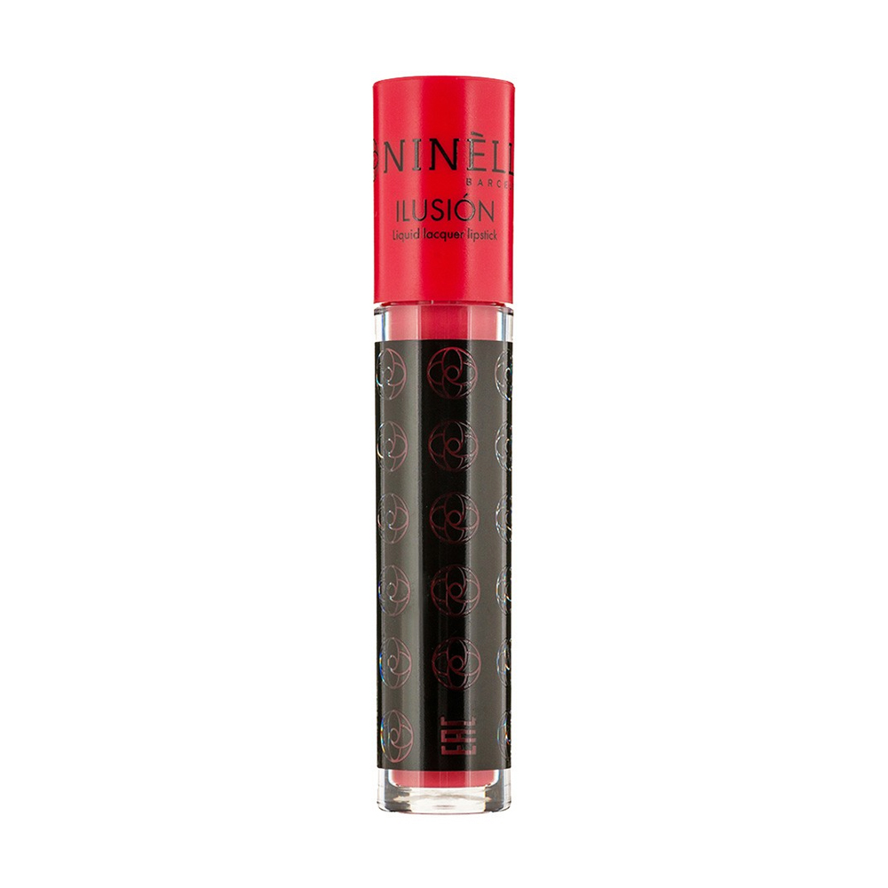 

Уцінка! Рідка лакова помада для губ Ninelle Ilusion Liquid Lacquer Lipstick 623 Carmine, 4 мл