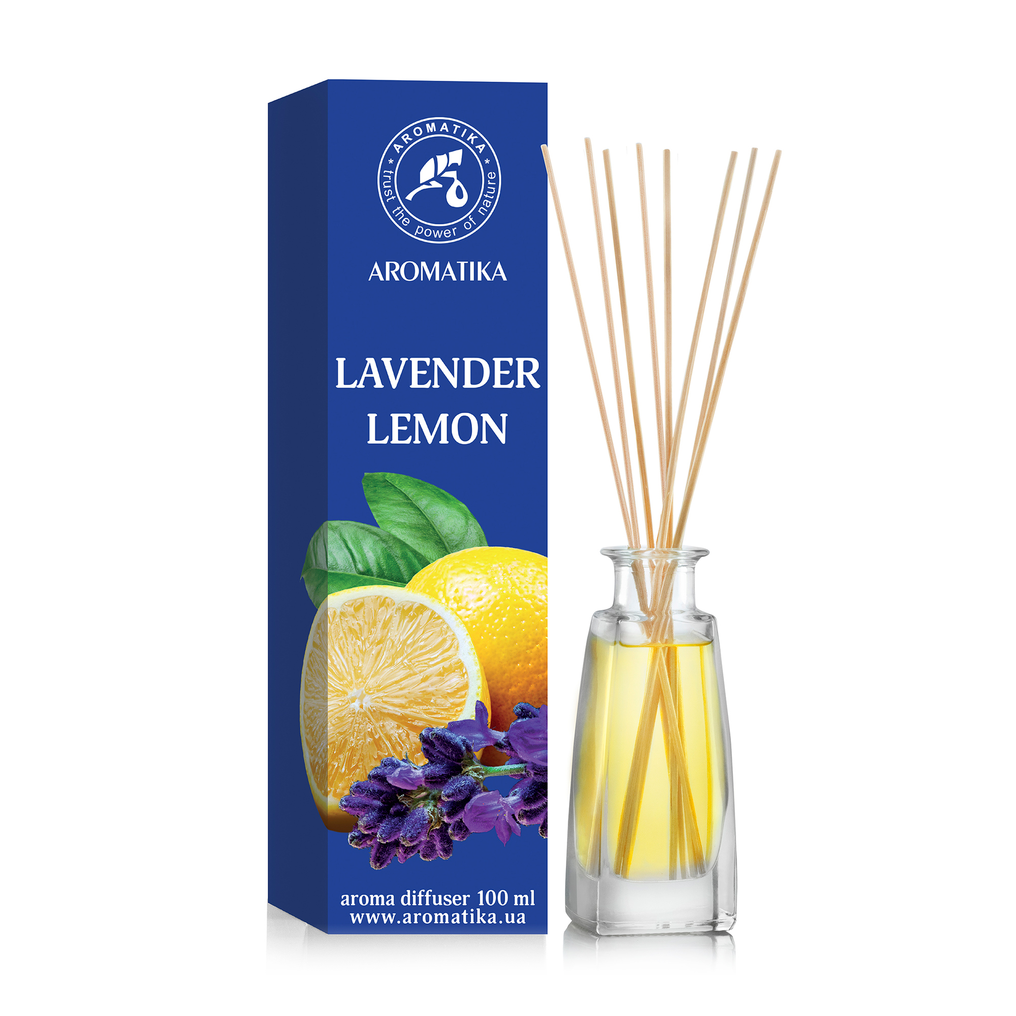 

Аромадифузор Ароматика Lavender Lemon Лаванда лимон, 100 мл