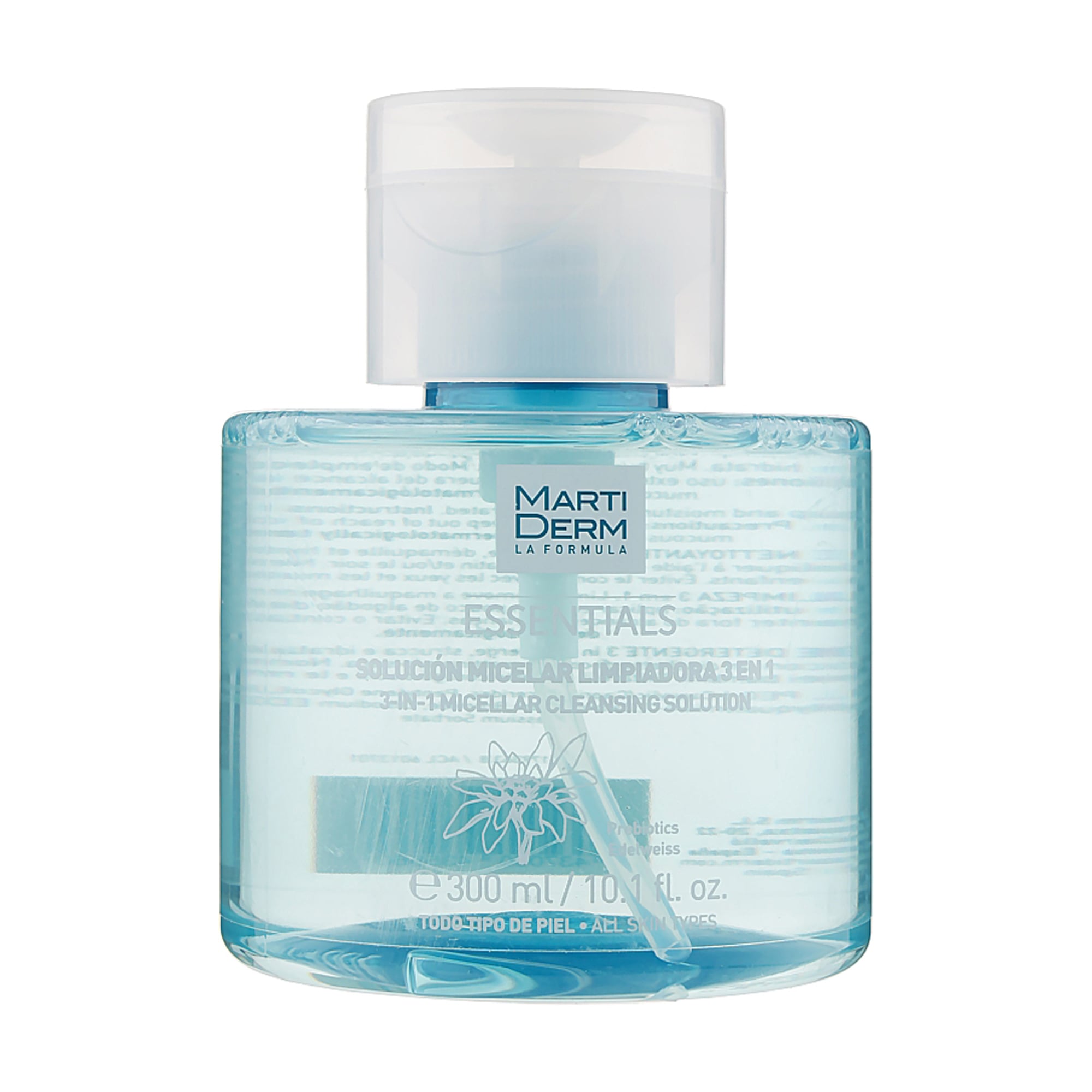 

Очищувальний міцелярний розчин MartiDerm Essentials Cleansing Micellar Solution 3 в 1, 300 мл