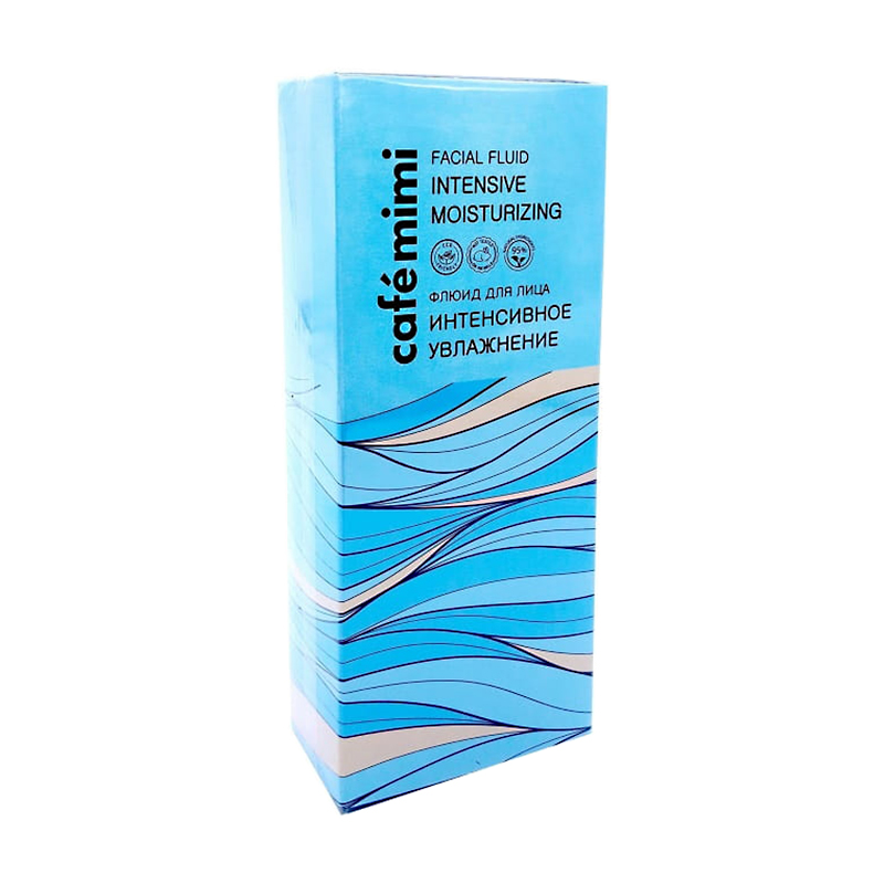 

Флюїд для обличчя Cafe Mimi Facial Fluid Intensive Moisturizing Інтенсивне зволоження, 50 мл