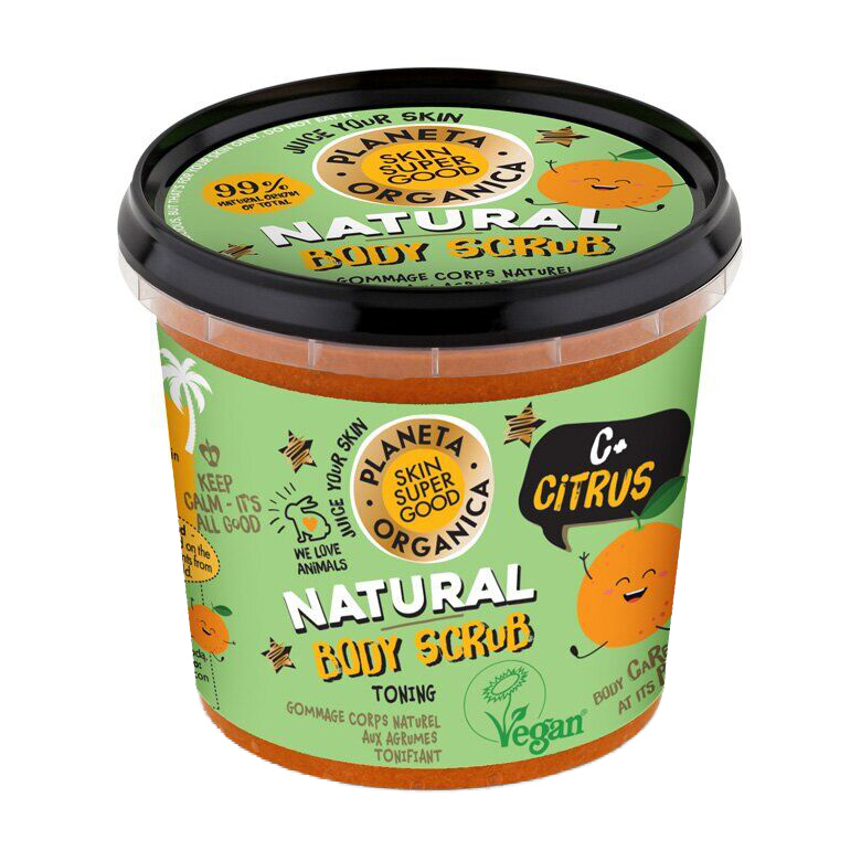 

Скраб для тіла Planeta Organica C + Citrus Body Scrub, 360 мл