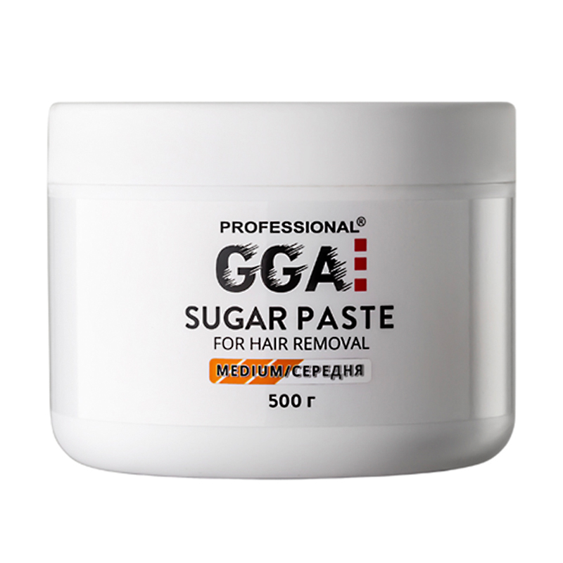 

Цукрова паста для шугарингу GGA Professional Sugar Paste Medium середньої жорсткості, 500 г