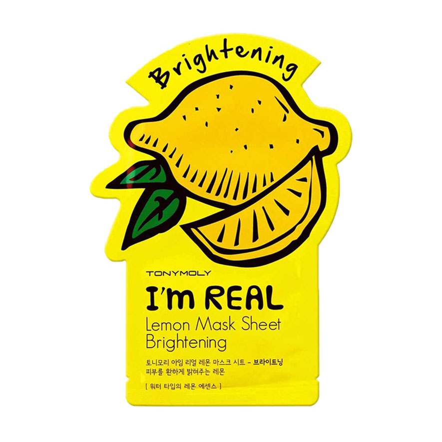 

Тканинна маска для обличчя Tony Moly Im Real Lemon Mask Sheet, 21 мл