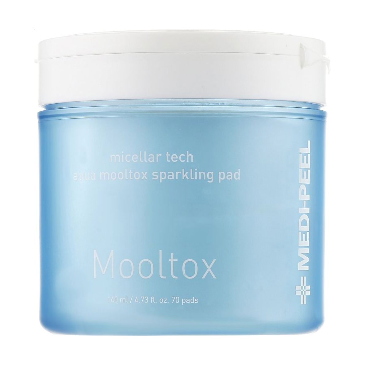 

Пілінг-педи для обличчя Medi-Peel Aqua Mooltox Sparkling Pad зволоження та очищення, 70 шт