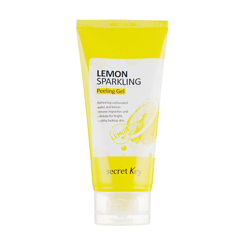 

Пілінг-скатка для обличчя Secret Key Lemon Sparkling Peeling Gel лимонна, 120 мл