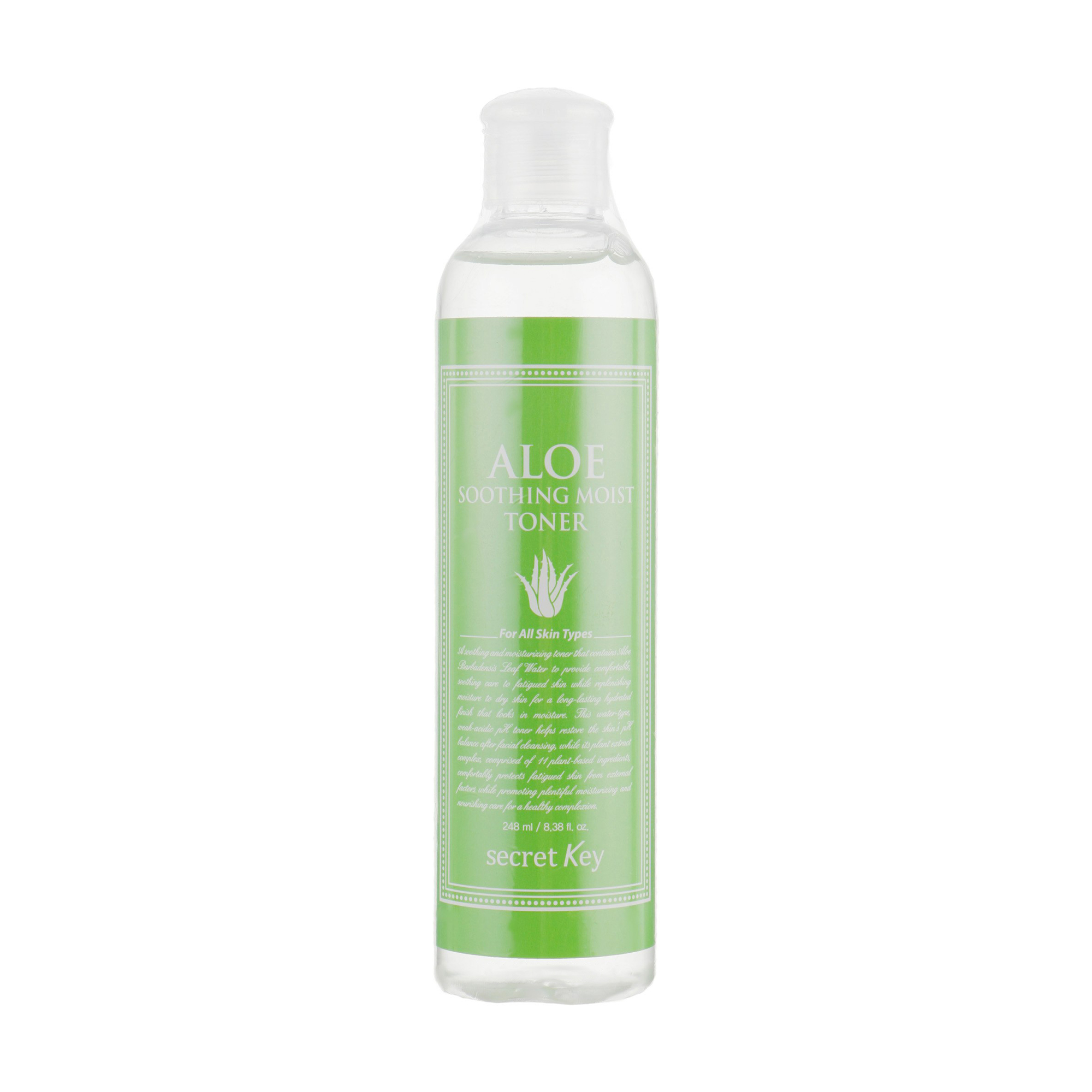 

Тонер для обличчя Secret Key Aloe Soothing Moist Toner з алое вера, 248 мл