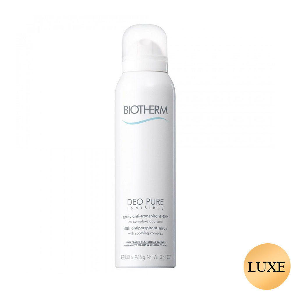 

Антиперспірант-спрей жіночий Biotherm Deo Pure Invisible Spray Antiperspirant 48H, 150 мл