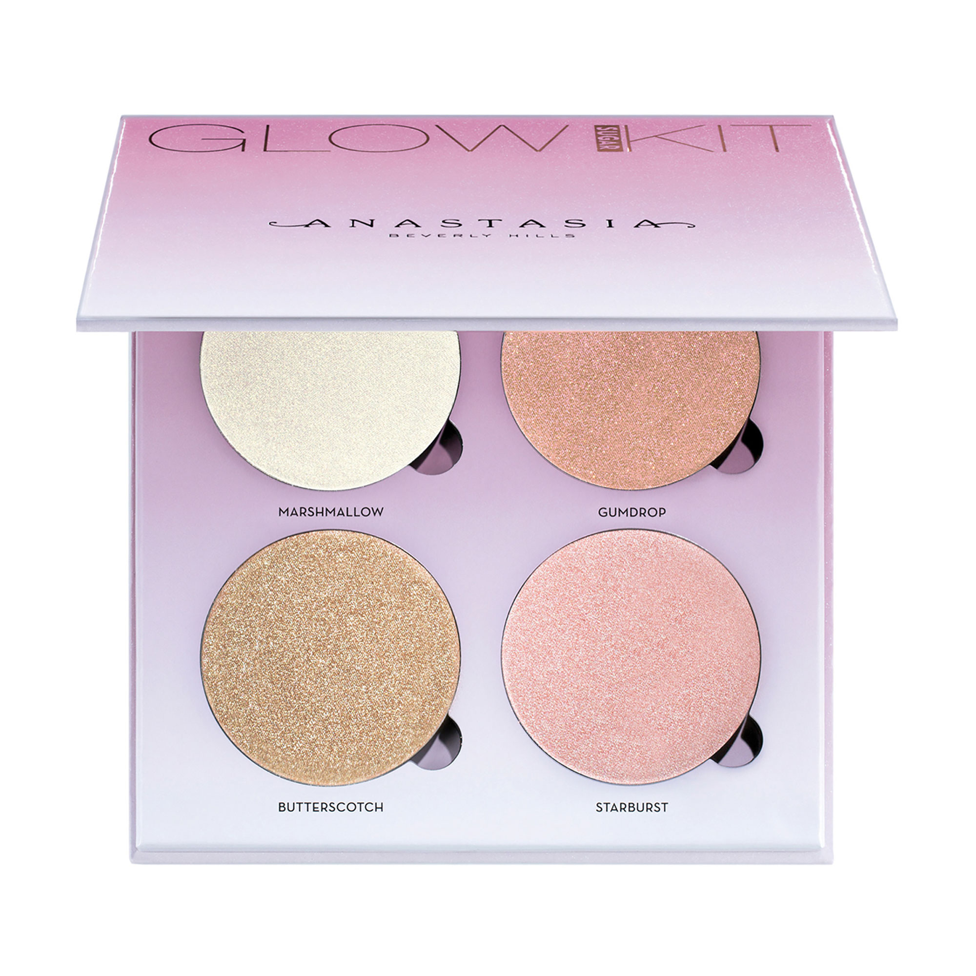 

Уцінка! Палетка хайлайтерів для обличчя Anastasia Beverly Hills Sugar Glow Kit , 29.6 г