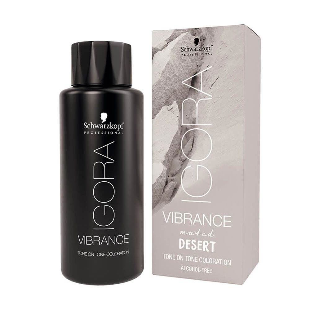 

Безаміачна фарба для волосся Schwarzkopf Professional Igora Vibrance Muted Desert, 9-24 Світло-бежевий попелясто-бежевий блондин, 60 мл