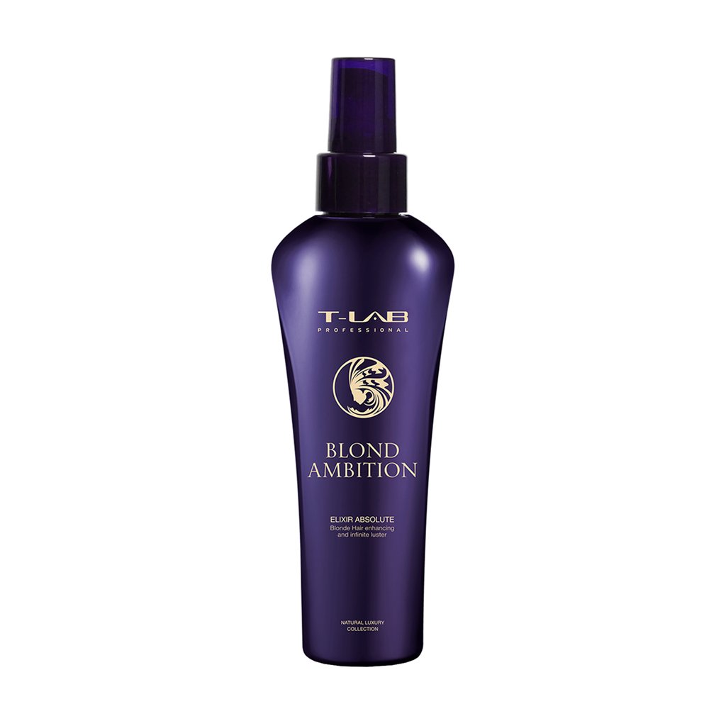 

Еліксир для зміцнення світлого знебарвленого волосся T-LAB Professional Blond Ambition Elixir Absolute, 150 мл