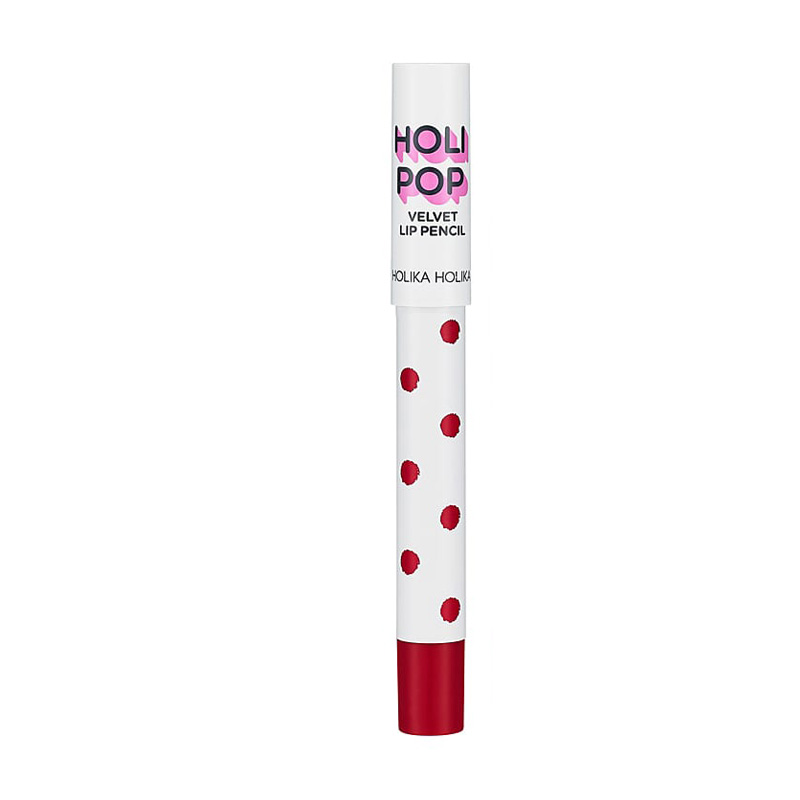 

Уцінка! Матова помада-олівець для губ Holika Holika Holi Pop Velvet Lip Pencil RD01 Apple, 1.7 г