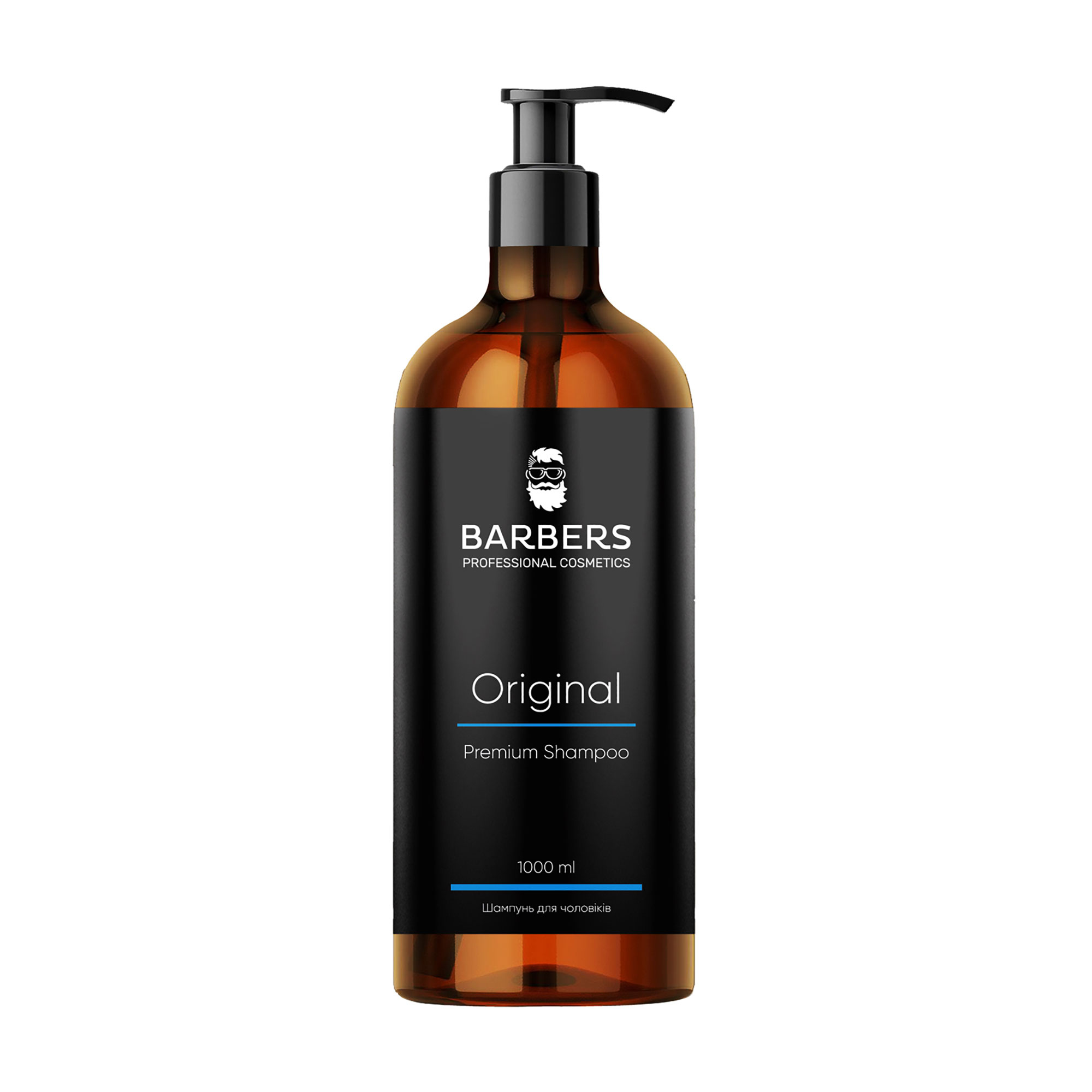 

Уцінка! Чоловічий шампунь для щоденного використання Barbers Original Premium Shampoo, 1 л