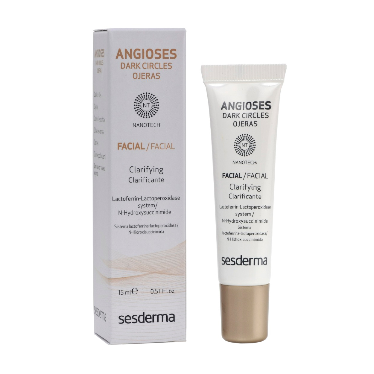 

Гель для шкіри навколо очей Sesderma Angioses Dark Circles від темних кіл, 15 мл