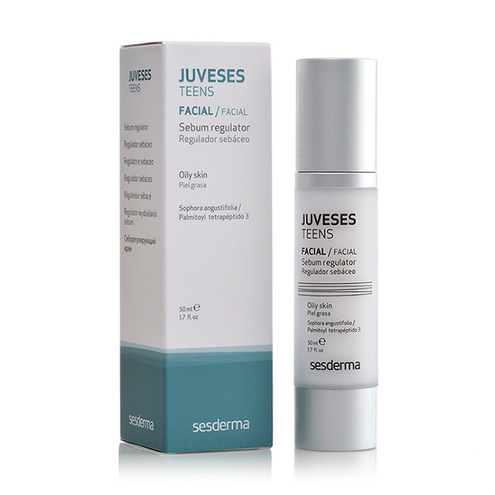 

Себорегулювальний крем для обличчя Sesderma Juveses Teens, 50 мл