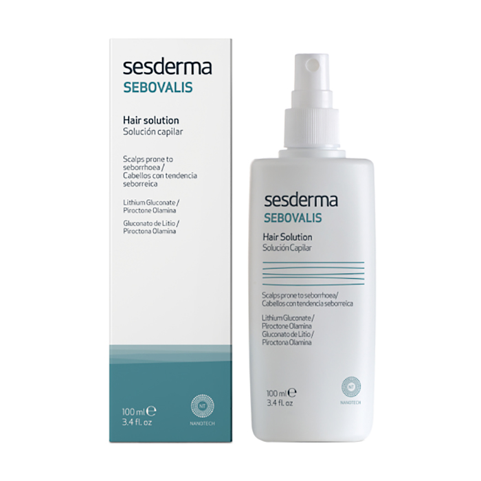 

Лосьйон для волосся Sesderma Sebovalis Hair Solution для лікування себореї, 100 мл