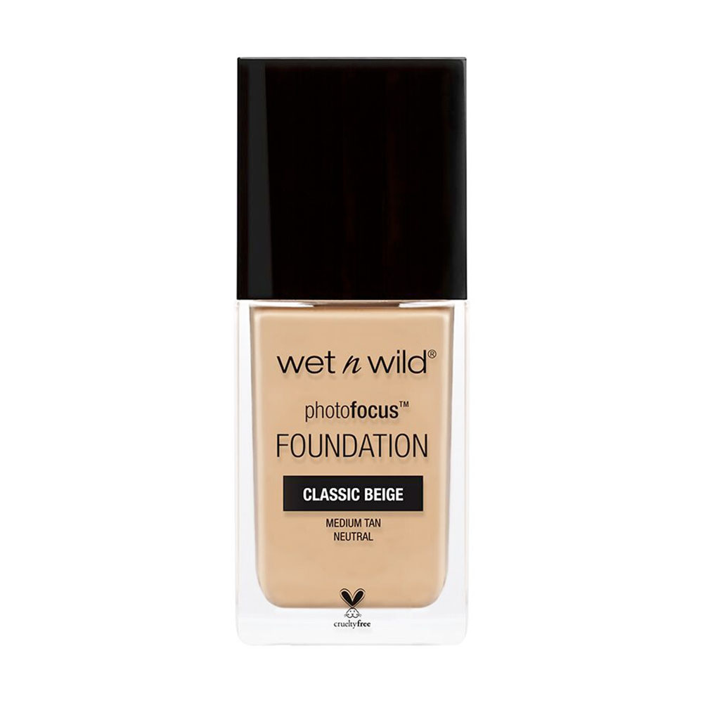 

Тональна основа для обличчя Wet n Wild Photo Focus Foundation, Classic Beige, 30 мл